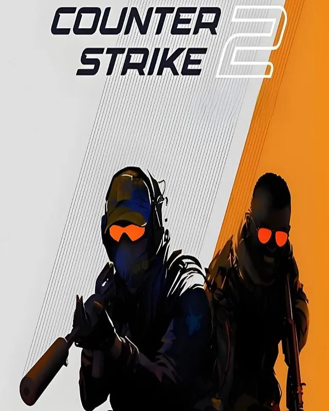 反恐精英2 Counter-Strike 2 官方风格游戏宣传封面，素材来自用户提供的参考网页存档