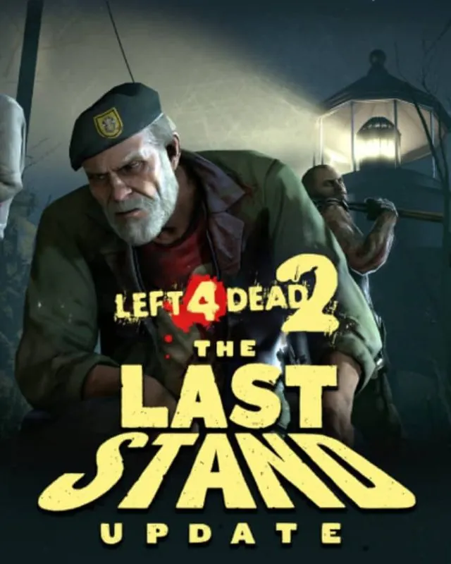 求生之路2 Left 4 Dead 2 官方风格游戏宣传封面，素材来自用户提供的参考网页存档