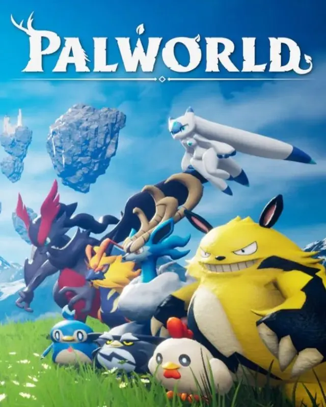 幻兽帕鲁 Palworld 游戏封面海报